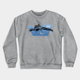 Swimming Spinosaurous Crewneck Sweatshirt